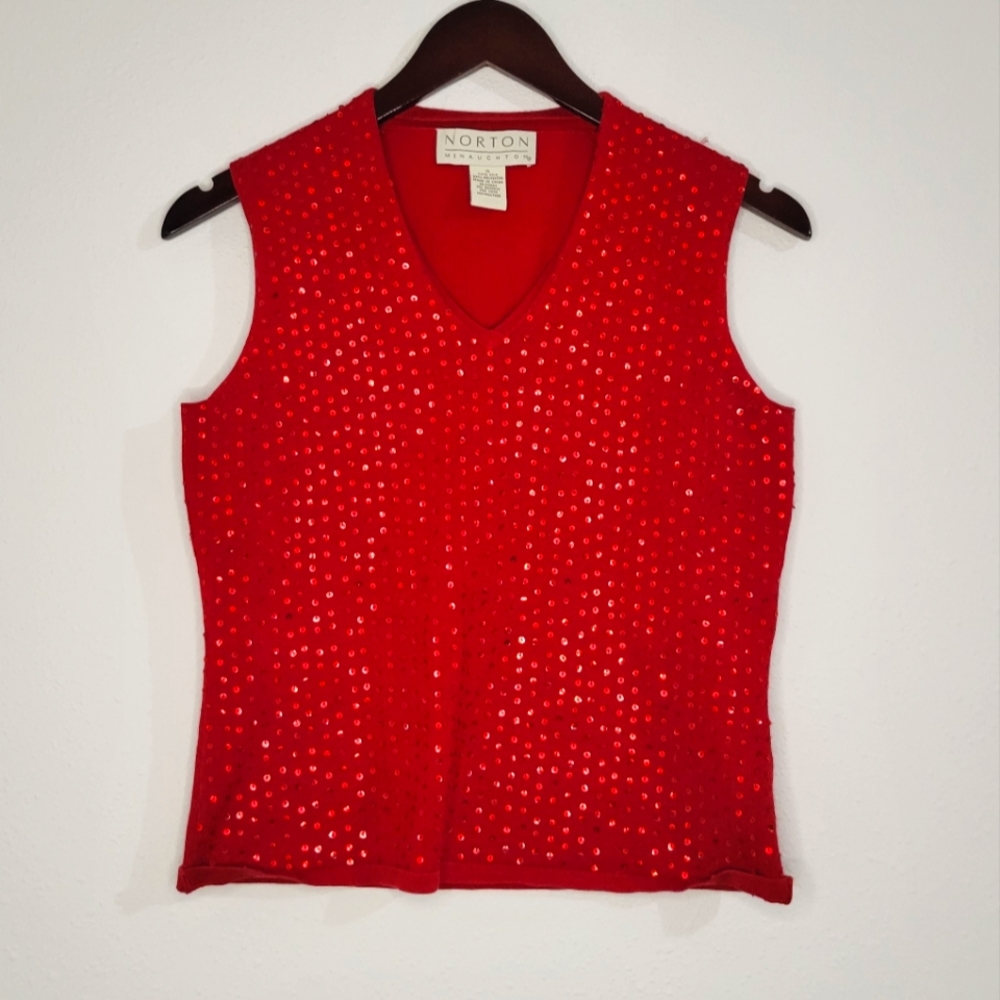 *SOLD ON VINTED* Vintage Sequin Top